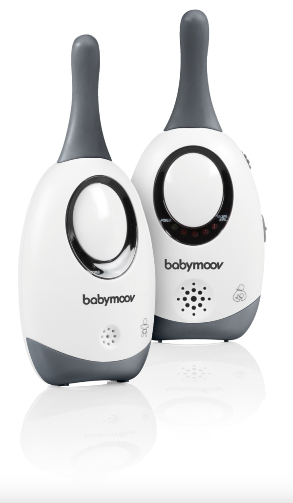 Babymoov Simply Care Audio Baby Monitor 300 meter range 2 channels and a clear sound with zero interference